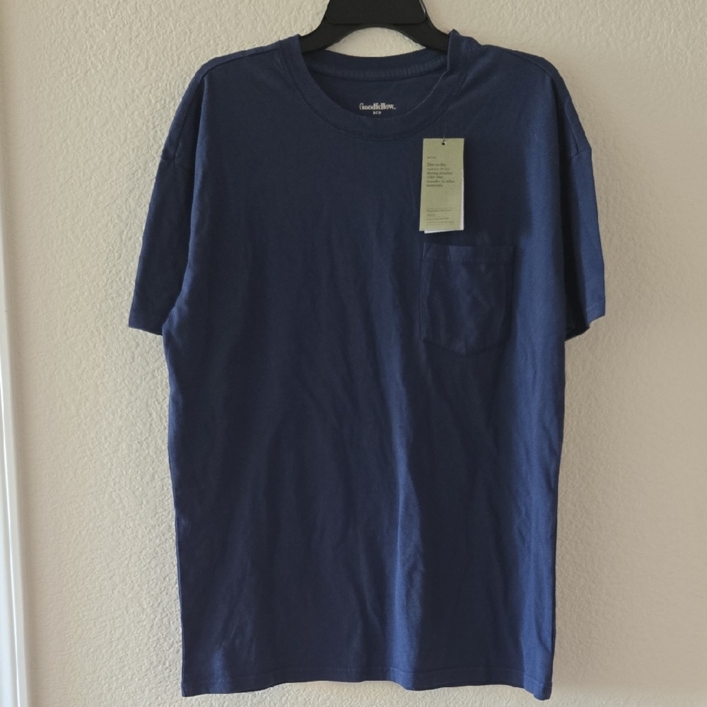 Goodfellow & Co Men's Deep Blue Short Sleeve Tee